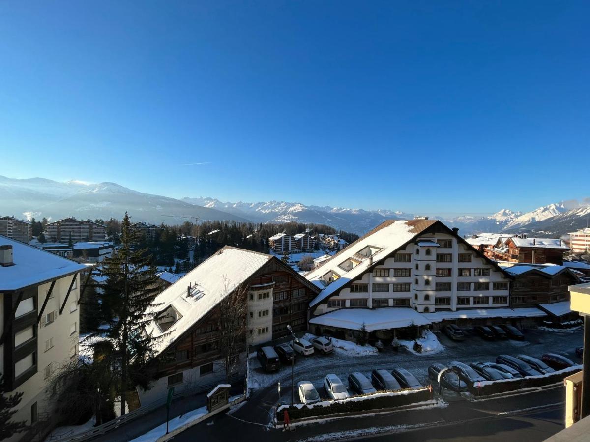 L'Eperon Center Crans Wonderful View Apartment Bagian luar foto