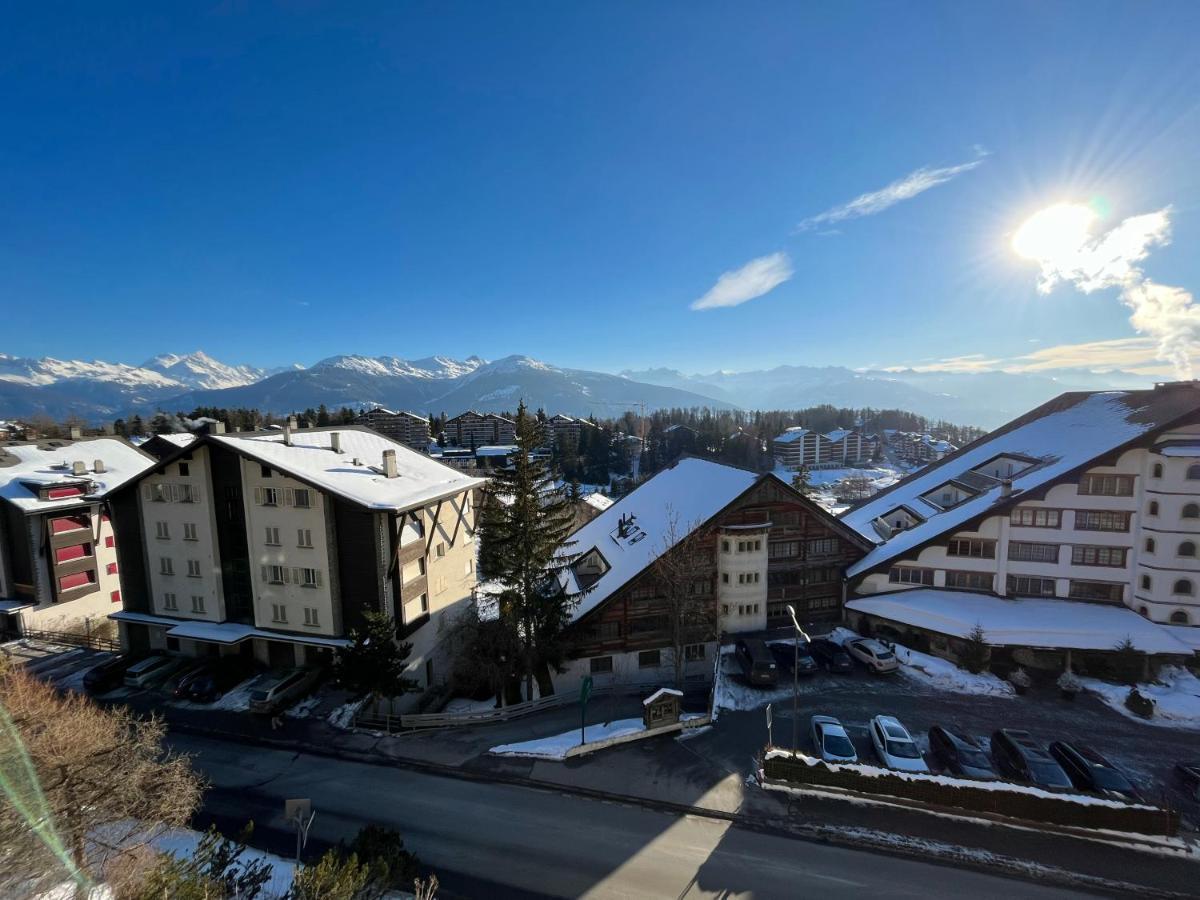 L'Eperon Center Crans Wonderful View Apartment Bagian luar foto