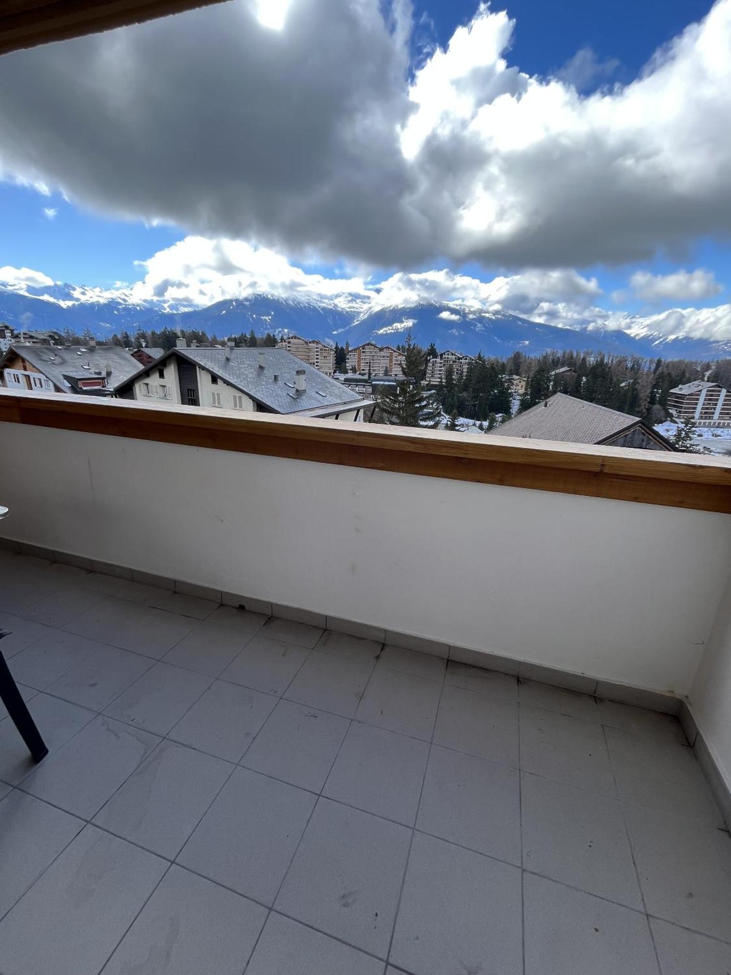 L'Eperon Center Crans Wonderful View Apartment Bagian luar foto