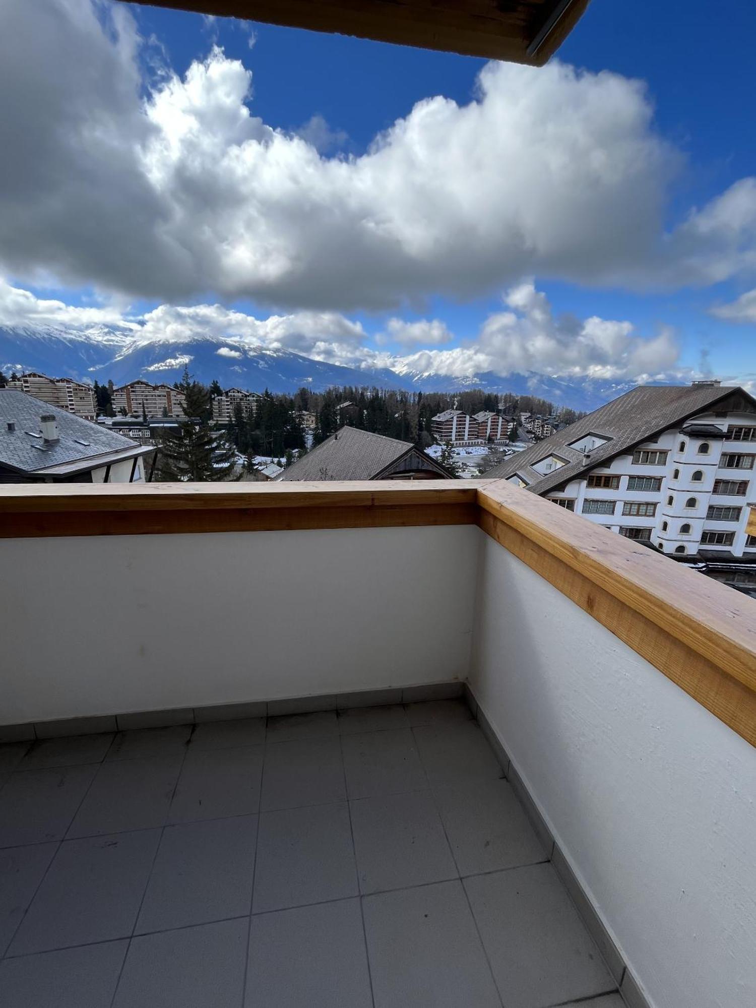 L'Eperon Center Crans Wonderful View Apartment Bagian luar foto