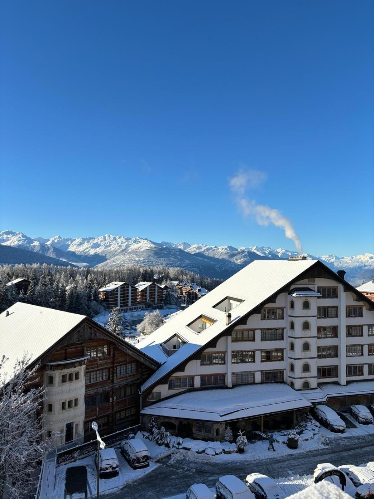 L'Eperon Center Crans Wonderful View Apartment Bagian luar foto
